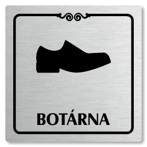Botárna, 100x100mm, stříbrná, Texas